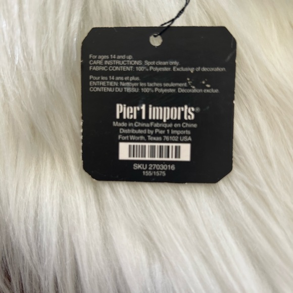 Pier 1 Imports Masquerade Mark with jewels and feathers - Picture 7 of 7